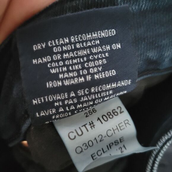 NEW 29 Fidelity Denim CHER High Rise Slim Straight LIGHTLY DISTRESSED Jeans NWOT - Picture 4 of 11